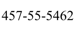 457-55-5462 trademark
