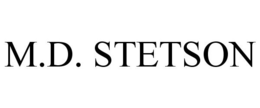 M.D. STETSON trademark