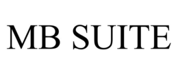 MB SUITE trademark