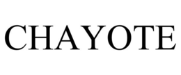 CHAYOTE trademark