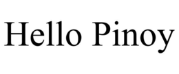 HELLO PINOY trademark