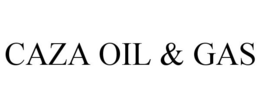 CAZA OIL & GAS trademark