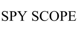 SPY SCOPE trademark