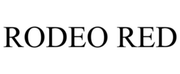 RODEO RED trademark
