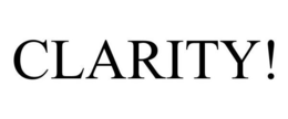 CLARITY! trademark