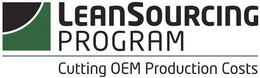 LEAN SOURCING PROGRAM CUTTING OEM PRODUCTION COSTS trademark