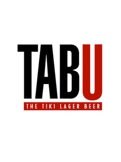 TABU THE TIKI LAGER BEER trademark