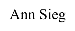 ANN SIEG trademark