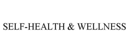 SELF-HEALTH & WELLNESS trademark