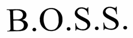 B.O.S.S. trademark
