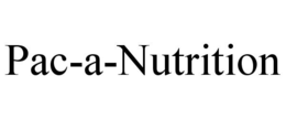 PAC-A-NUTRITION trademark