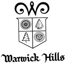 W WARWICK HILLS trademark