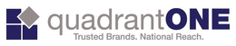 QUADRANTONE TRUSTED BRANDS. NATIONAL REACH. trademark
