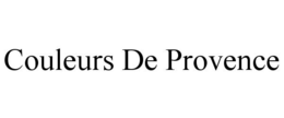 COULEURS DE PROVENCE trademark