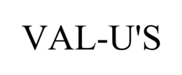 VAL-U'S trademark