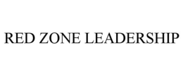 RED ZONE LEADERSHIP trademark