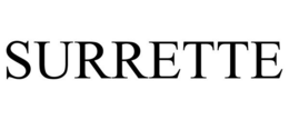 SURRETTE trademark