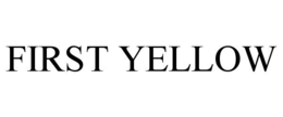FIRST YELLOW trademark