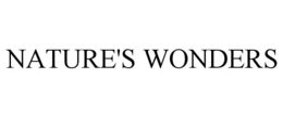 NATURE'S WONDERS trademark