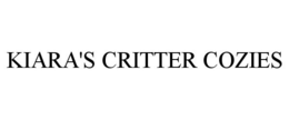 KIARA'S CRITTER COZIES trademark