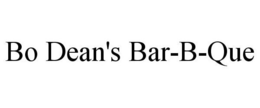 BO DEAN'S BAR-B-QUE trademark