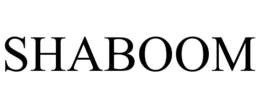 SHABOOM trademark