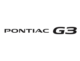 PONTIAC G3 trademark