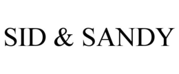 SID & SANDY trademark