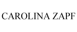 CAROLINA ZAPF trademark