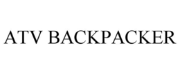 ATV BACKPACKER trademark