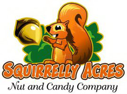 SQUIRRELLY ACRES NUT AND CANDY COMPANY trademark