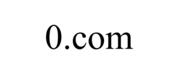 0.COM trademark