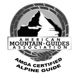 AMERICAN MOUNTAIN · GUIDES ASSOCIATION AMGA CERTIFIED ALPINE GUIDE trademark