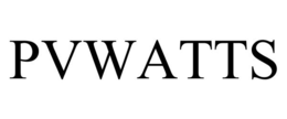 PVWATTS trademark