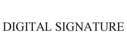 DIGITAL SIGNATURE trademark