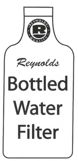 REYNOLDS QUALITY R REYNOLDS BOTTLED WATER FILTER trademark