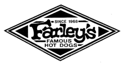 SINCE 1968 FARLEY'S FAMOUS HOT DOGS trademark