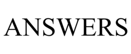 ANSWERS trademark