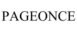 PAGEONCE trademark