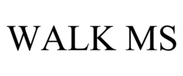 WALK MS trademark