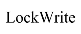 LOCKWRITE trademark