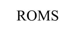 ROMS trademark