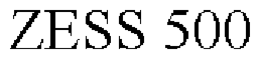 ZESS 500 trademark