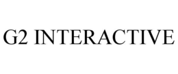 G2 INTERACTIVE trademark