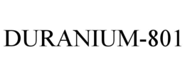 DURANIUM-801 trademark