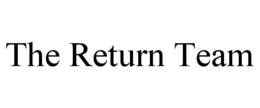 THE RETURN TEAM trademark