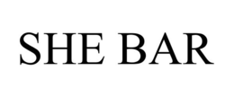 SHE BAR trademark
