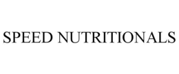 SPEED NUTRITIONALS trademark
