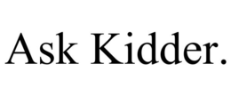 ASK KIDDER. trademark
