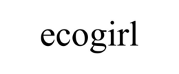 ECOGIRL trademark